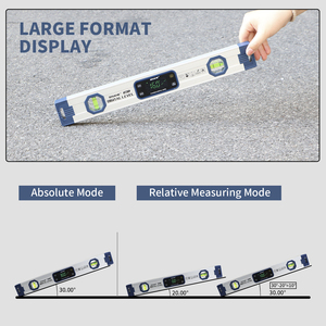 شاهي منقلة الروح العمودية والأفقية ذات المستوى الرقمي ، مكتشف زاوية ، مستوى الروح لمقياس الميل الفقاعي الإلكتروني - Product Image 6