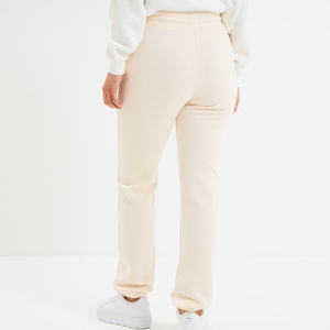 Pantalon en molleton à jambe droite et silhouette moderne pour femme, hiver, taille élastique, alliant lignes épurées, confort fonctionnel, facile - Product Image 3
