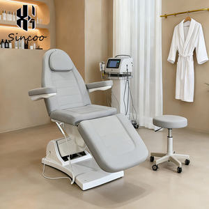 Luxury Modern Salon Professional Electric <b>Portable</b> Facial Spa Massage Table Adjustable Footrest 3 Motor Hotel Bedroom Outdoor - Product Image 1