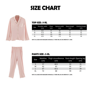 Pijama clásico de manga larga de poliéster Modal para mujer, ropa de punto transpirable para el hogar, almohadilla para sujetador, primavera Otoño, uso informal, venta al por mayor - Product Image 6