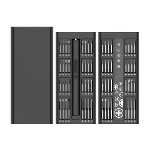 Xách tay tự làm không dây chính xác Screwdriver <span class=keywords><strong>Set</strong></span> 66 1 hộ gia đình Điện công cụ điện <span class=keywords><strong>Kit</strong></span> với ánh sáng LED & trường hợp khó khăn OEM ODM - Product Image 1