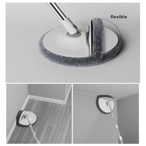 OEM/ODM <span class=keywords><strong>Cubo</strong></span> de fregado giratorio de 2.5L <span class=keywords><strong>con</strong></span> sistema de separación de agua autolimpiante Turbo Scrubbing, plato plegable y movilidad de 4 <span class=keywords><strong>ruedas</strong></span> - Product Image 6