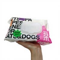 Lingettes de toilettage écologiques non tissées pour animaux – Soin déodorant doux pour chiens et chats, sûres pour les pattes, le pelage et les peaux sensibles, utilisation quotidienne rapide