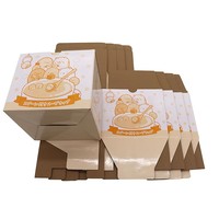 Boîte cadeau pliante artisanale jaune personnalisée en papier d'art de qualité supérieure avec gaufrage, échantillon gratuit, logo, pour ensemble de bols