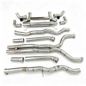 Sistema de Escape Catback Valvetronic Compatible con <span class=keywords><strong>BMW</strong></span> Serie 7 <span class=keywords><strong>760i</strong></span> XDrive G70 4.4T S68 2022+ SS304 Mejora el Sonido y el Rendimiento - Product Image 3