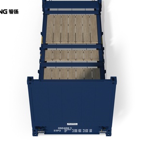 ตู้คอนเทนเนอร์แบบพับได้ขนาด 20 ฟุต ได้รับการรับรองจาก CSC  โครงเหล็กคอร์เทน 20' สำหรับขายในชิงเต่า เทียนจิน - Product Image 3