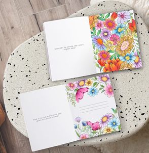 Individuell Bedrucktes Erwachsenen-Malbuch-Set Dankbarkeit und Achtsamkeit Malbücher mit Inspirierenden Zitaten - Product Image 5