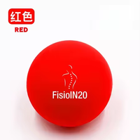 Balles de massage élastiques en caoutchouc avec fonction musicale pour fessiers, jambes, bras, pieds, codes-barres imprimés à la main, design et logo personnalisés