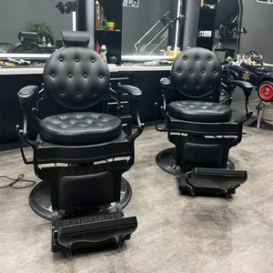 Chaise de salon de coiffure moderne, chaise de barbier, style équipement - Product Image 2