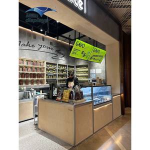 מדפי אחסון יחידות תצוגה מתלה מתכת עם גלגלים מציג דוכן רהיטים סופרמרקט חנות - Product Image 2