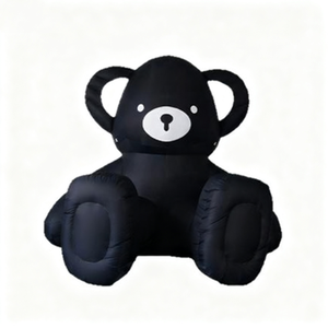 Ours géant gonflable publicitaire pour événements commerciaux, logo d'exposition, ours en lunettes pour booster le trafic commercial - Product Image 6