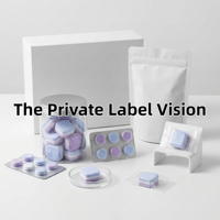 OEM ODM Tablet Pencuci Piring Sekali Pakai Premium Solid Label Pribadi Produsen Pod Deterjen Pembersih Mendalam Grosir
