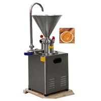 Ligne de production de beurre de cacahuète, de pâte de dattes et de tahini de sésame, moulin colloïdal automatique à prix d'usine