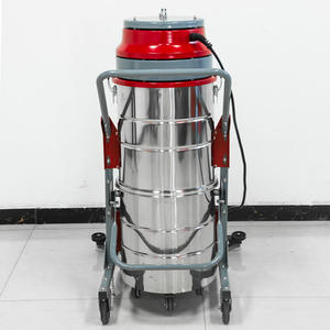 مكنسة كهربائية صناعية جديدة سعة 90 لتر للاستخدام الرطب والجاف، من الفولاذ المقاوم للصدأ، قوة 4500 واط، 220 فولت، مع ضمان لمدة سنة - Product Image 3