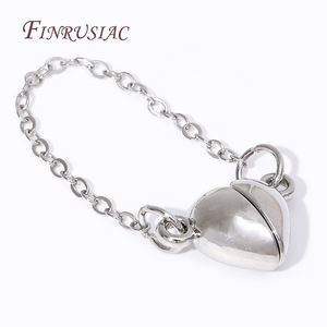 กำไลข้อมือ18K ชุบทองตะขอแม่เหล็กรูปหัว<span class=keywords><strong>ใจ</strong></span>แบบแม่เหล็กแข็งแรงอุปกรณ์เสริมสำหรับทำเครื่องประดับ - Product Image 6