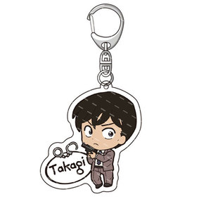 Porte-clés <span class=keywords><strong>Detective</strong></span> <span class=keywords><strong>Conan</strong></span> <span class=keywords><strong>Conan</strong></span> Edogawa Haibara Ai Mouri Ran Jimmy Kudo Cosplay Figurines Q Version en Acrylique Pendentif Porte-clés Cadeaux - Product Image 3