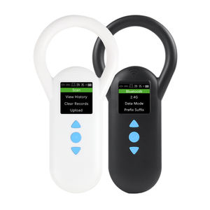 Lector RFID de animales de 134,2 Khz, escáner de microchip de mano para perros y gatos, Chip de vidrio con USB/lector de microchip de animales de diente azul - Product Image 1