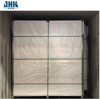 Porte à persiennes JHK-L02, design moderne, deux panneaux, haute qualité, prix compétitif, production de masse, utilisation intérieure pour chambre à coucher.