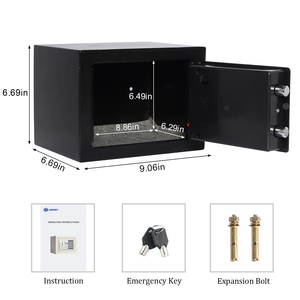 Nhà sản xuất bán buôn hộp két sắt điện tử an toàn chống rung bằng thép cán nóng nhỏ - Product Image 2