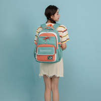 Sac à dos d'étudiant de haute qualité, nouvelle mode, grande capacité, imperméable, voyage en plein air, logo personnalisé, sac à dos d'école