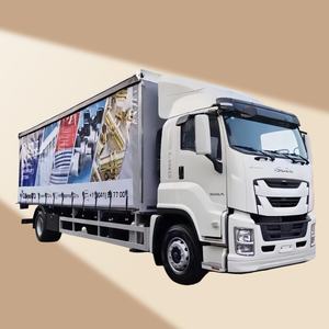 Venta Directa de Fábrica, <span class=keywords><strong>Camión</strong></span> Personalizable de 10 Toneladas con Lona de PVC para Giga 4X2, Furgoneta con Cortina Lateral, Euro 5, Cummins - Product Image 1
