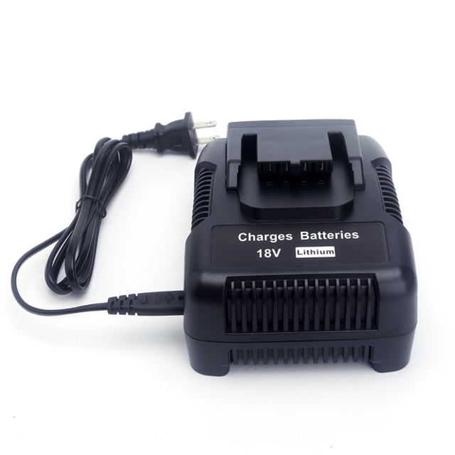 R86091 DC Fast Charger Replacement for Ridgid 18V Batteries (R840083/R840085/R840086) AC/DC Compatible AEG Lithium Electric Tool