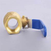 Válvula de bola de latón de alta presión 600 WOG, orificio completo 1/4, 2 pulgadas, rosca hembra NPT/BSP, alimentación Manual, agua de aceite de Gas para uso General