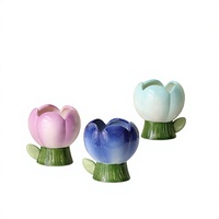 Tasse en céramique High-Lily pour bougies parfumées DIY – Mignonne, fabriquée en Chine, en boîte – Cadeau idéal pour votre meilleure amie, pour toute occasion spéciale