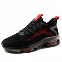Chaussures de course légères et sportives pour hommes, en mesh, à lacets, taille 46, semelle extérieure en TPU confortable, flexibles, tendance, pour les voyages et les occasions décontractées, toutes saisons