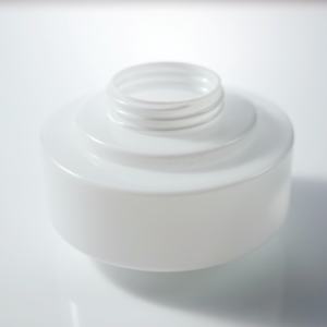 Lámpara de mesa de cristal de lujo BO <span class=keywords><strong>GLASS</strong></span>, pantalla de ópalo blanco con base de ámbar degradado, luz LED decorativa moderna acentuada en oro - Product Image 4