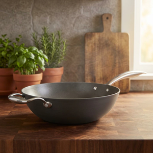 High Demand 24cm Cast Iron Non Stick Frying <b>Pan</b> Heavy Duty Nitrile Series Cookware for Frying <b>Grilling</b> Sautéing and Everyday - Product Image 1
