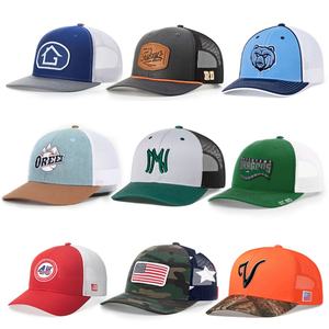 Gorra de Béisbol de 6 Paneles Personalizada al por Mayor de Alta Calidad, Logotipo Bordado con Parche, Gorra Richardson 112 Trucker, Gorra de 5 Paneles para Correr para Hombre - Product Image 1