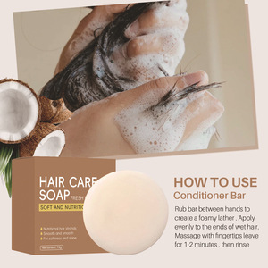 Nuevo Jabón para el Cuidado del Cabello con Aceite Esencial de Coco, Champú en Barra Hecho a Mano con Aroma Personalizado para Hombres y Mujeres - Product Image 4