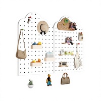 Étagère murale moderne en bois en forme de nuage pour chambre d'enfant et entrée
