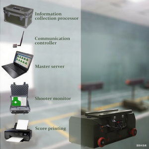 Akıllı açık havada EVA gerçek zamanlı geribildirim aksesuar sistemi lomah sistemi ile kapalı/açık aralıklar için çelik hedef çekim - Product Image 5