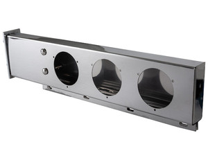 Custom 30 Inch <strong>Chromed</strong> Steel Light <strong>Boxes</strong> With Mud Flap Mounts - Product Image 3