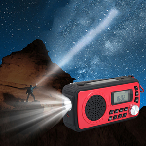 <span class=keywords><strong>Radio</strong></span> solaire d'urgence BT AM FM NOAA USB TF BT MP3 avec manivelle dynamo, batterie externe 4000mAh, lampe torche LED, SOS, <span class=keywords><strong>radio</strong></span> de survie en plein air - Product Image 5