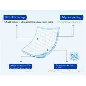 Almohadillas Desechables para Cama de Enfermería, 60 x 90 cm, para Adultos, para Incontinencia Urinaria - Product Image 5