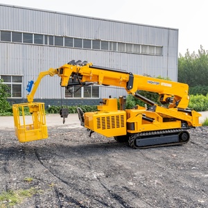Grue araignée 5T légère et démontable, idéale pour l'installation d'équipements de construction aérienne - Product Image 6