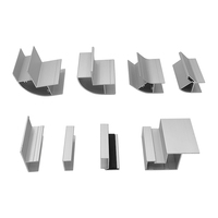 Accessoires de réaménagement de remorque de RV profil décoratif de toilette profil en aluminium de 18 plaques