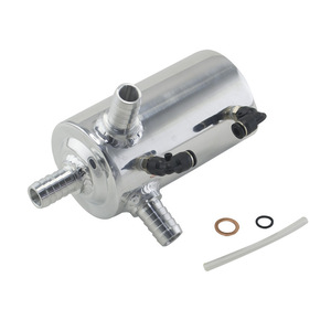 หม้อน้ำระบายอากาศอะลูมิเนียม Poyracing 0.5 ลิตร ขนาด 19 มม. 3/4 นิ้ว แบบมีหนาม สำหรับดัดแปลงยานยนต์ทั่วไป - Product Image 2
