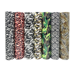 ฟิล์มลายพรางแบบใหม่ไวนิลแบบยืดหยุ่นสำหรับเสื้อผ้า18สีอุณหภูมิสูง - Product Image 2