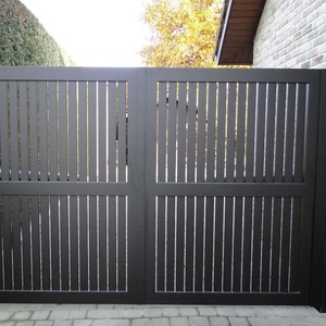 Portail de Jardin <span class=keywords><strong>en</strong></span> Aluminium Forgé Étanche pour Allées, Utilisé <span class=keywords><strong>en</strong></span> Chine, Service de Modélisation 3D du <span class=keywords><strong>Bois</strong></span> Traité Thermiquement Disponible - Product Image 3