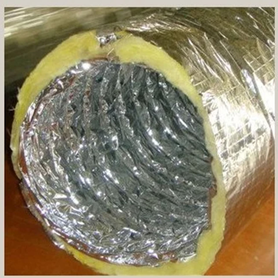 Industrial Design Insulated Flexible Aluminum Duct for HVAC Systems ...