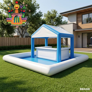 Barra Inflable Flotante Portátil Personalizada de PVC para Jardín, Diversión Acuática, Fiestas y Piscinas, Venta al Por Mayor de Fábrica - Product Image 4