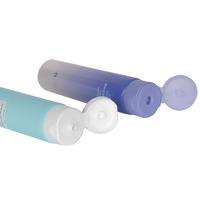 Le plus récent tube d'emballage cosmétique vide personnalisé en plastique à base biologique PE recyclé 100% fabriqué en matériau de canne à sucre pour la peau