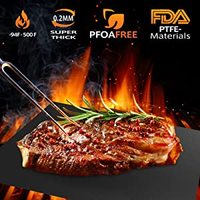 Meilleures ventes - Tapis de barbecue résistant aux hautes températures - Tapis de barbecue antiadhésif - Tapis de barbecue avec emballage personnalisé