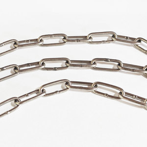 लिफ्टिंग चेन 304 <span class=keywords><strong>316</strong></span> डि763 स्टेनलेस स्टील लॉन्ग लिंक चेन - Product Image 3