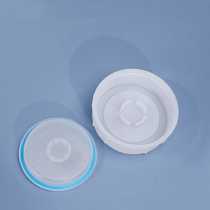 Botella de Plástico Sellada Jinyu de 5L, Boca Ancha con Tapa de Rosca, Envase Cilíndrico para Alimentos de 5000ml, Uso Doméstico - Product Image 3