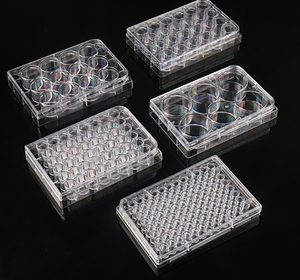 Piring budaya sel PS plastik medis steril kualitas tinggi 6 12 24 48 96 sumur piring budaya tisu TC - Product Image 5